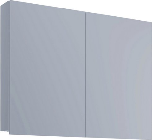 Thumbnail - VCM Spiegelschrank »VCB 1«, BxHxT: 80 x 59 x 12 cm, 2-türig, eiche - weiss