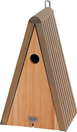 Thumbnail - SIENA GARDEN Nistkasten »Singende Krone«, Kiefernholz, Spitzdach - braun