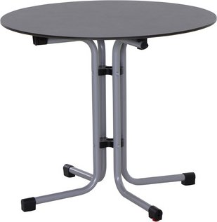 Thumbnail - SIENA GARDEN Klapptisch »Sola«, BxHxL: 80 x 70 x 80 cm, Tischplatte: HPL-Platte - silberfarben