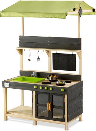 Thumbnail - EXIT Toys Spielküche »Yummy«, für Außen, Zedernholz, ab 2 Jahren - braun