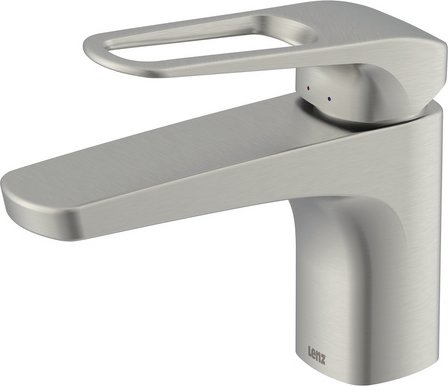 LENZ Waschtischarmatur »INOA«, 3/8", Messing, edelstahlfarben - silberfarben