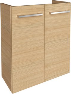 Thumbnail - FACKELMANN Waschbeckenunterschrank »SBC«, Sandeiche, BxHxT: 52 x 60 x 24,3 cm - braun