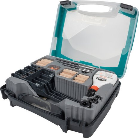 Thumbnail - WOLFCRAFT Dübelbox, 4645000, Kunststoff | Holz | Metall, 1 Set - bunt