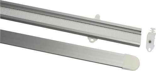 GARDINIA Paneelwagen, Aluminium, silberfarben