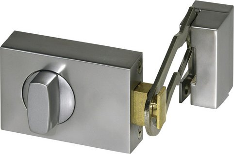 ALPERTEC Kastenschloss, Zamak - silberfarben