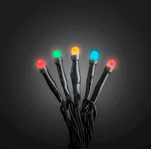 Thumbnail - Konstsmide Micro LED Lichterkette, 3,6 W, Kunststoff - schwarz