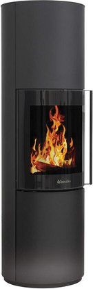 WAMSLER Kaminofen »Rook«, schwarz, Stahl, 6 kW