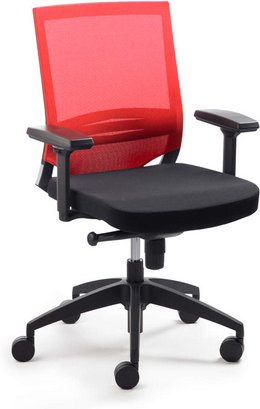 Mayer Sitzmöbel Drehstuhl »2475«, BxH: 65 x 60 cm, rot