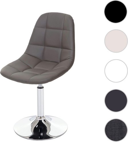 MVG Esszimmerstuhl »MVG-A60«, 360° drehbar - grau