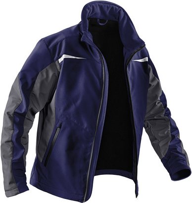 Thumbnail - KÜBLER Softshelljacke »WEATHER«, Polyester - blau
