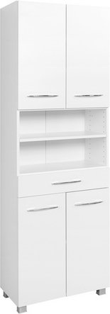 Thumbnail - HELD MÖBEL Seitenschrank »Portofino«, BxHxT: 60 x 180 x 35 cm - weiss