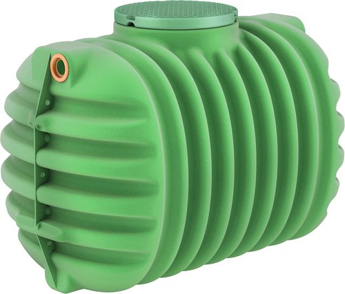 GARANTIA Regenwassertank »CRISTALL PROline«, 1600l, oval, ohne Teleskop-Domschacht Cristall
