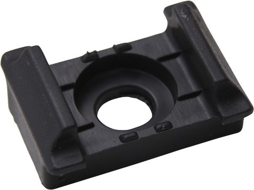 FLORAWORLD Auflagebock, BxHxT: 5 x 2 x 3,5 cm, für Eckpfosten Classic, Comfort und Premium - grau