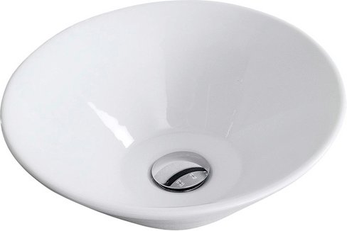 FACKELMANN Waschbecken, Keramik, BxHxT: 42 x 15,5 x 42 cm - weiss