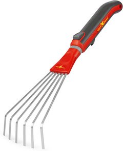 WOLF GARTEN Fächerbesen-set »multi-star®«, rot, Stahl, Arbeitsbreite: 11,5 cm