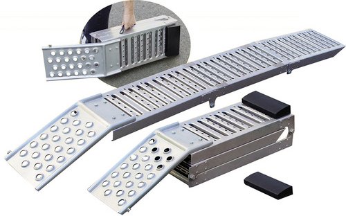 Thumbnail - BGS Technic KFZ Spezialwerkzeuge, Auffahrrampen-Satz zusammenklappbar , 2-tlg. - bunt