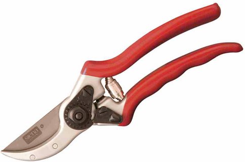 SIENA GARDEN Bypass-Astschere, Klingenlänge: 22 mm, Karbonstahl - rot