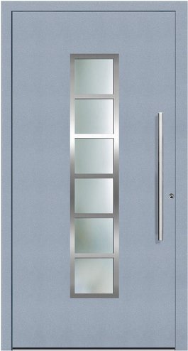 KNOCK Aluminium-Haustür »Terra Nova«, grau