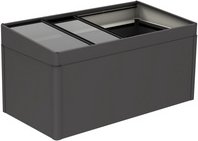 BIOHORT Frühbeetaufsatz »Hochbeet«, BxHxT: 200 x 23 x 101 cm, Metall, grau