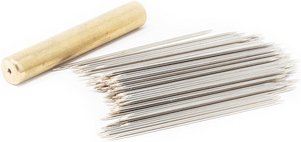 Flowerbox Kerzenbefestigungsstifte - grau