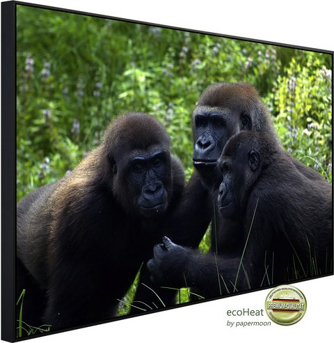 papermoon Infrarotheizung »EcoHeat - Gorilla«, Matt-Effekt - bunt