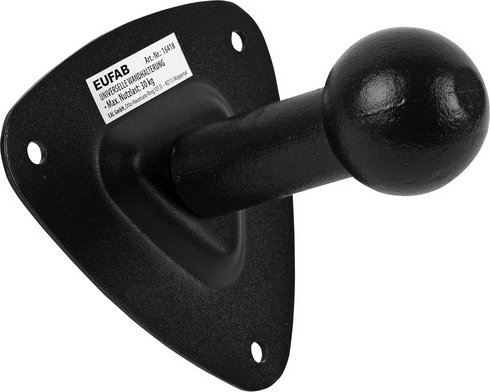 Thumbnail - EUFAB Wandhalterung, Stahl, silbermetallic - silberfarben