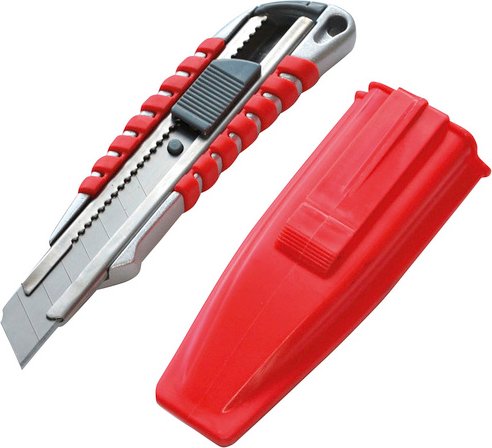 Cuttermesser, metallfarben, Metall - silberfarben