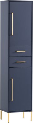 SCHILDMEYER Hochschrank »Kent«, BxH: 40,5 x 184,3 cm, nachtblau