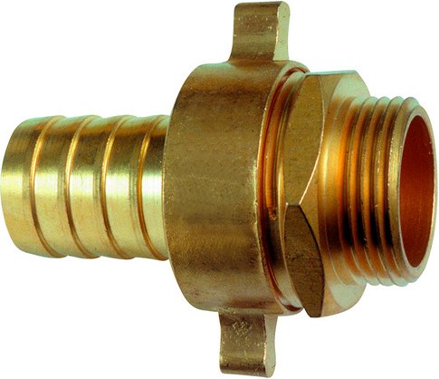 Mr. GARDENER Standrohrverschraubung, Kunststoff - goldfarben