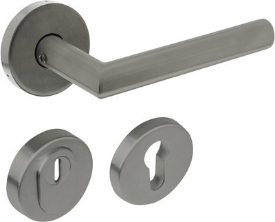 Intersteel Hintertürbeschläge, rund Kernziehschutz