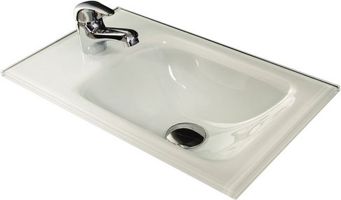 FACKELMANN Waschbecken »SBC«, BxHxT: 45x9,7x25 cm - weiss