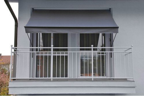 Thumbnail - ANGERER FREIZEITMÖBEL Klemmmarkise, BxT: 250x150 cm, anthrazit - grau