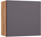 HELD MÖBEL Hängeschrank »Tempa«, BxHxT: 60 x 57 x 34 cm, Holzwerkstoff - grau