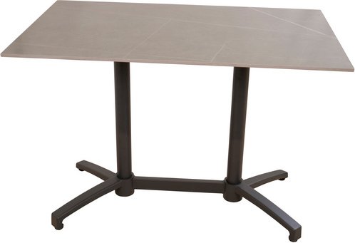 SUNGÖRL Bistrotisch »Salvator«, BxL: 70 x 110 cm - grau