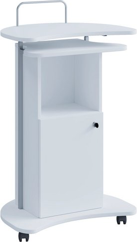 VCM Stehpult »Komil«, BxHxL: 41 x 93 x 56 cm - weiss