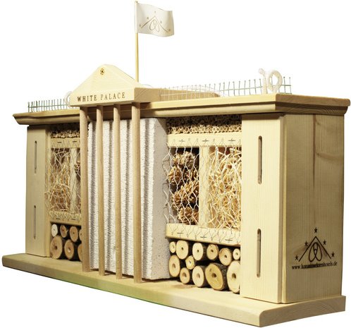 DOBAR Insektenhotel-Bausatz WEISSER PALAST - braun