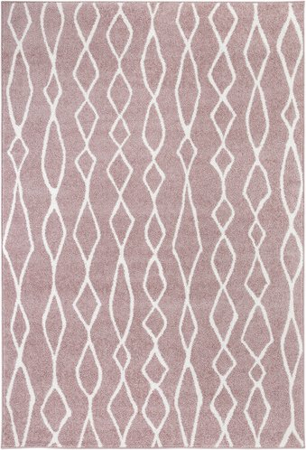 ANDIAMO Web-Teppich »Bolonia«, BxL: 120 x 170 cm, rosenholzfarben - rosa