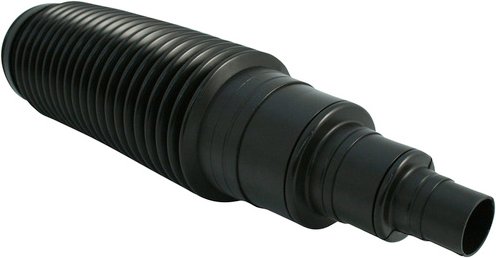 MARLEY Dunstrohranschluss »Lüftungstechnik«, Kunststoff, metallfarben - silberfarben