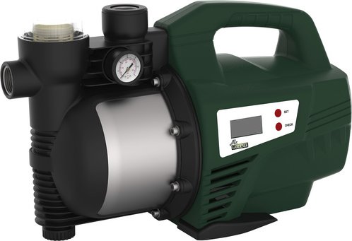 Mr. GARDENER Hauswasserautomat, Fördermenge: 4600 l/h, 1100 W - gruen