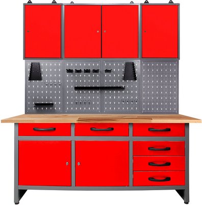 Ondis24 Werkstatt-Set »Karsten« - rot