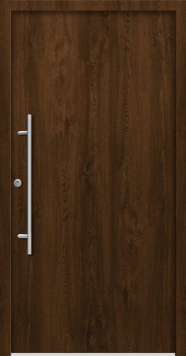 Splendoor Sicherheitshaustür »PATRAS Prime RC2«, Aluminium, in nussbaum - braun