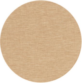 GARDEN IMPRESSIONS Outdoor-Teppich »Gisborne Teppich Ø160 cm natural cane«, Ø: 160 cm - braun