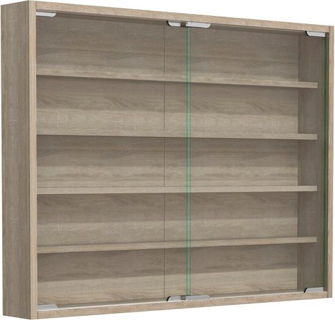 VCM Hängevitrine »Agisa«, BxHxL: 77 x 60 x 10 cm - beige