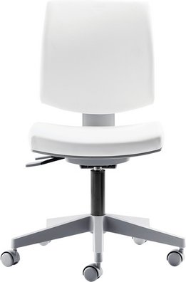 Mayer Sitzmöbel Drehstuhl »2432SO«, BxH: 64 x 64 cm, weiß - weiss