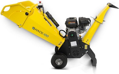 Häcksler »HACK-100«, Benzinmotor, 4,1 kW - gelb