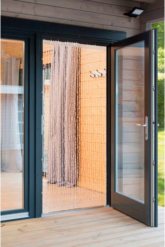 CONACORD Türvorhang, natur/weiß, Papier