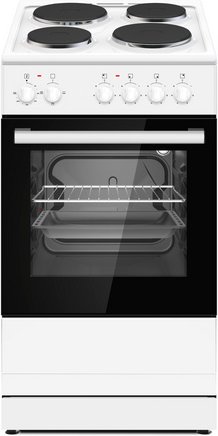 PKM Elektro-Standherd »EH4-50KPQ«, weiß, BxHxT: 49,8 x 86 x 61 cm - weiss