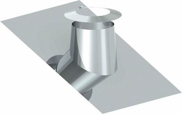 Tecnovis Dachdurchführung »Zitec-Pro«, Ø150 mm - silberfarben