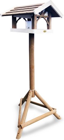 HABAU Vogelhaus »Tirol«, BxHxT: 43 x 124 x 43 cm, Holz - braun