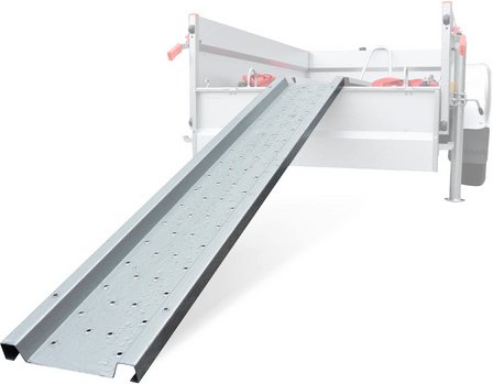 STEMA Auffahrschiene, Länge: 190 cm, verzinkter Stahl - silberfarben